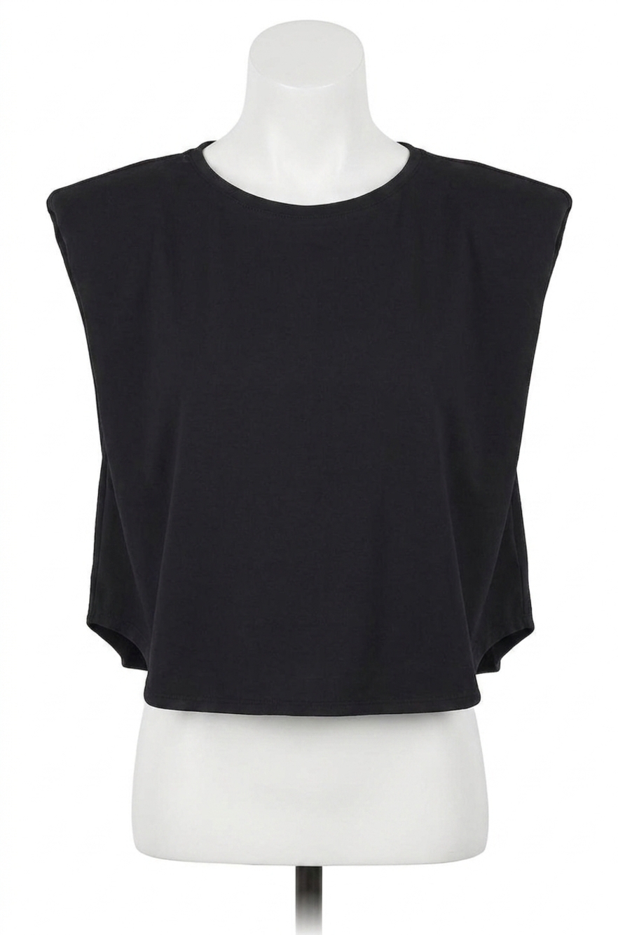 NEW BEACH RIOT dunes tank top in black